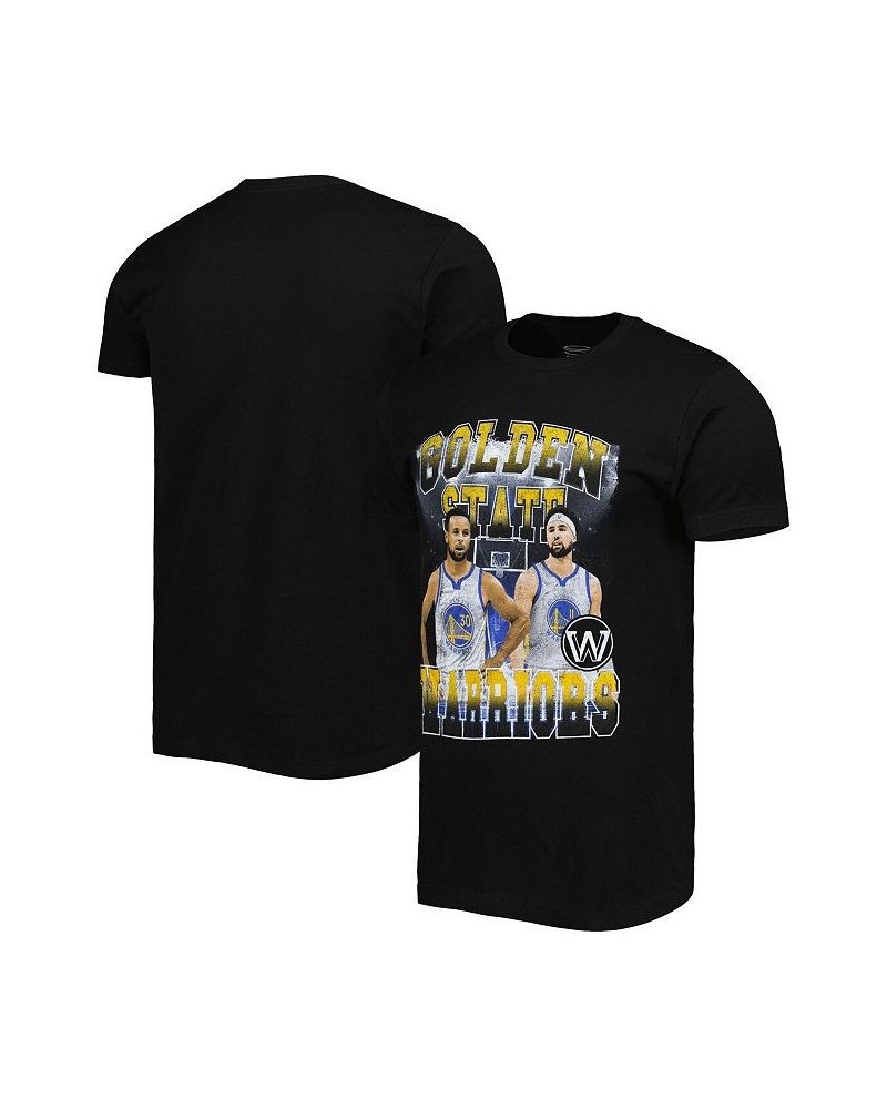 Men's and Women's Stephen Curry and Klay Thompson Black Golden State Warriors Player Duo T-shirt $23.50 Tops