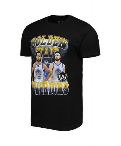 Men's and Women's Stephen Curry and Klay Thompson Black Golden State Warriors Player Duo T-shirt $23.50 Tops