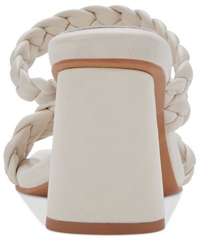 Women's Pang Asymmetrical Banded Sandals Ivory/Cream $44.55 Shoes