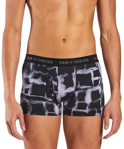 Men's 2-Pk. Super Fit Trunks Purple $18.19 Underwear