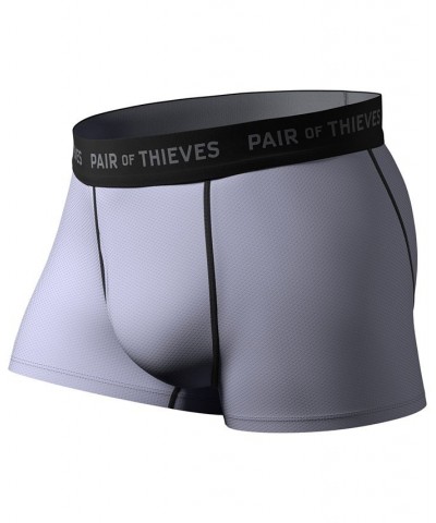 Men's 2-Pk. Super Fit Trunks Purple $18.19 Underwear