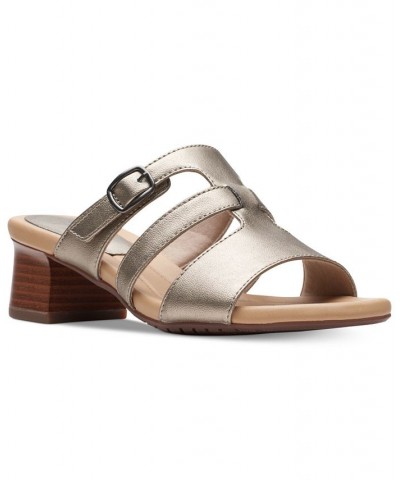 Women's Desirae Palm Slip-On Sandals PD03 $35.97 Shoes