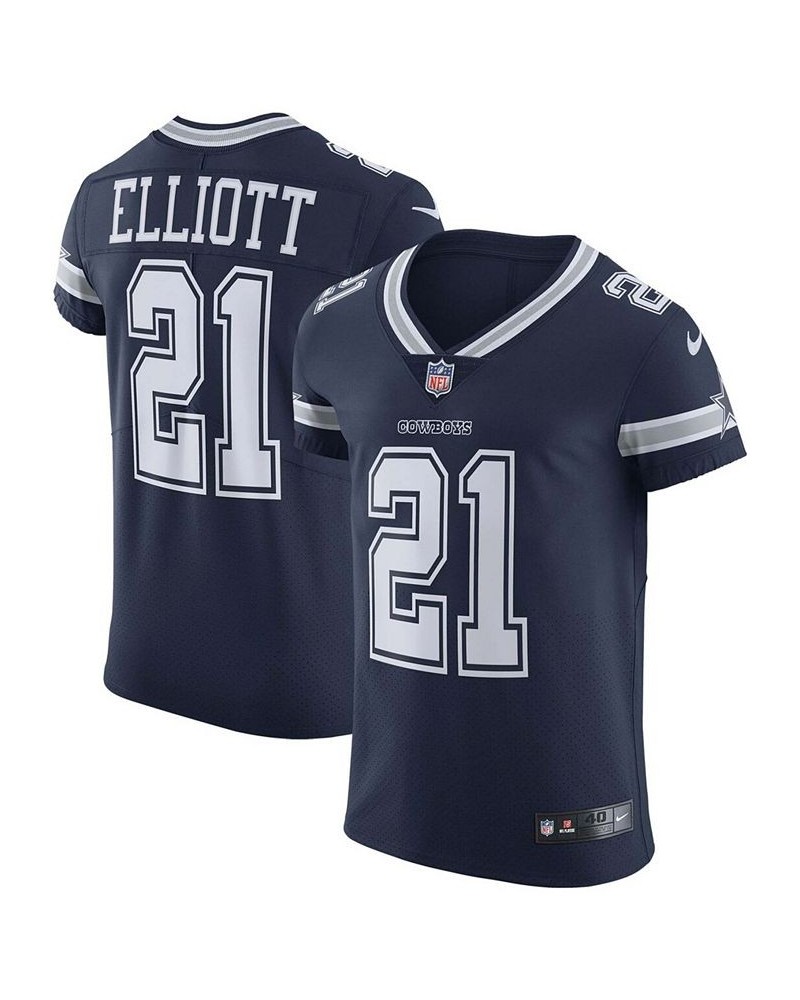 Men's Ezekiel Elliott Navy Dallas Cowboys Vapor Elite Jersey $134.55 Jersey