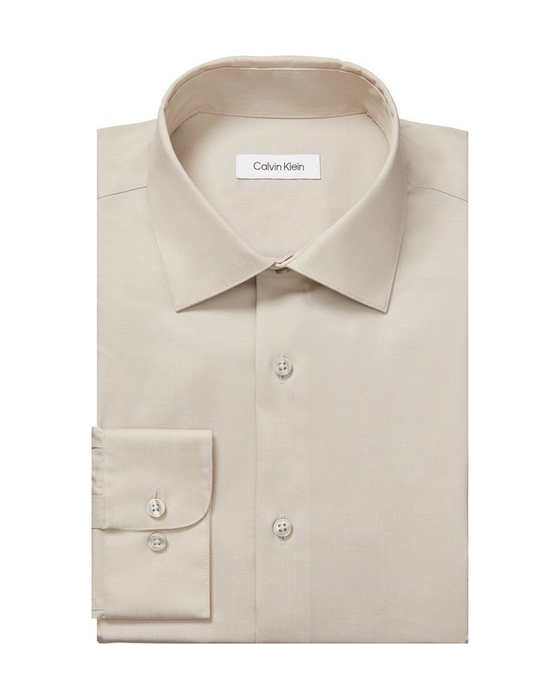 Calvin Klein Men's Steel Regular Fit Stain Shield Performance Dress Shirt PD07 $35.80 Dress Shirts