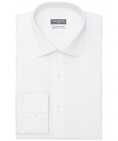 Men's Regular-Fit Ultraflex Dress Shirt White $19.20 Dress Shirts