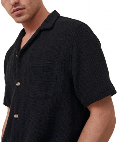 Men's Palma Short Sleeve Shirt Black $28.99 Shirts