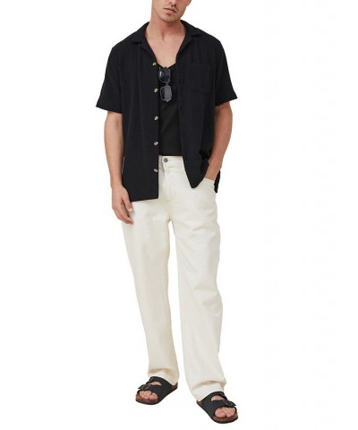 Men's Palma Short Sleeve Shirt Black $28.99 Shirts