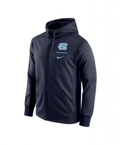 Men's Navy North Carolina Tar Heels Logo Stack Performance Full-Zip Hoodie $38.70 Sweatshirt