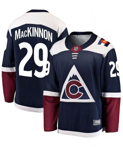 Men's Nathan MacKinnon Navy Colorado Avalanche Alternate Breakaway Player Jersey $77.70 Jersey