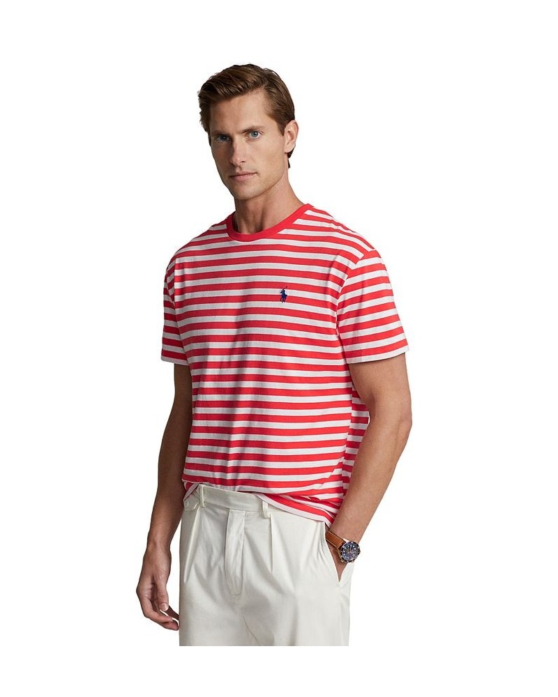 Men's Classic-Fit Striped Jersey T-Shirt PD04 $31.85 T-Shirts