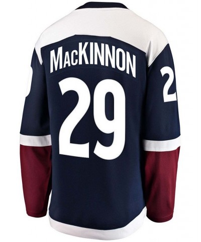 Men's Nathan MacKinnon Navy Colorado Avalanche Alternate Breakaway Player Jersey $77.70 Jersey