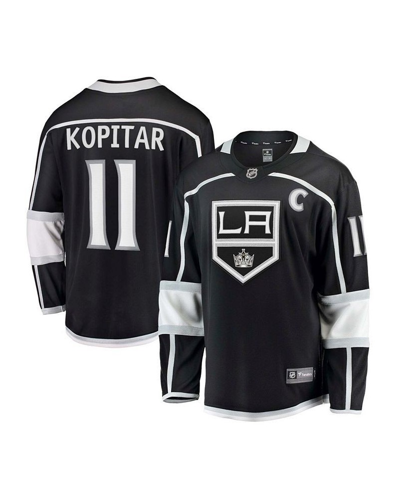 Men's Anze Kopitar Black Los Angeles Kings Home Premier Breakaway Player Jersey $63.45 Jersey