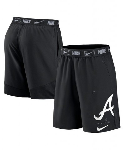 Men's Black Atlanta Braves Bold Express Performance Shorts $22.55 Shorts