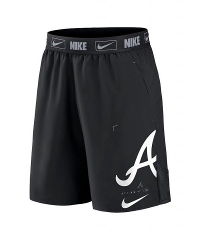 Men's Black Atlanta Braves Bold Express Performance Shorts $22.55 Shorts