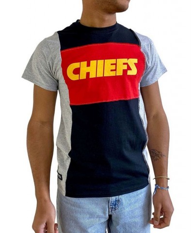 Men's Heathered Black Kansas City Chiefs Split T-shirt $22.50 T-Shirts