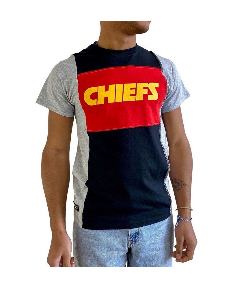 Men's Heathered Black Kansas City Chiefs Split T-shirt $22.50 T-Shirts