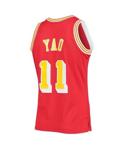 Men's Yao Ming Red Houston Rockets 2004-05 Hardwood Classics Swingman Jersey $42.18 Jersey