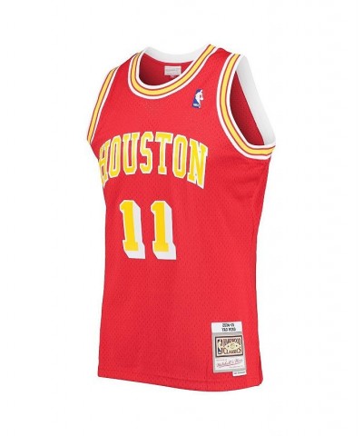 Men's Yao Ming Red Houston Rockets 2004-05 Hardwood Classics Swingman Jersey $42.18 Jersey