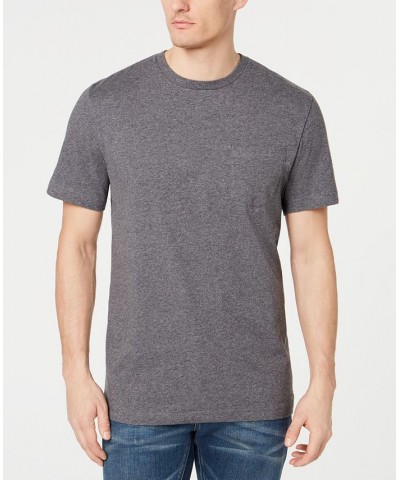 Men's Solid Pocket T-Shirt PD06 $10.19 T-Shirts