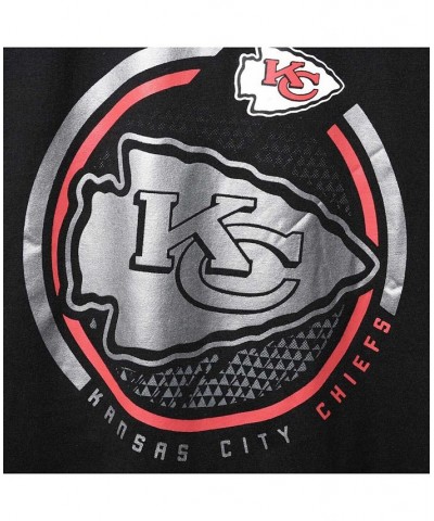 Men's Big and Tall Black Kansas City Chiefs Color Pop T-shirt $18.00 T-Shirts