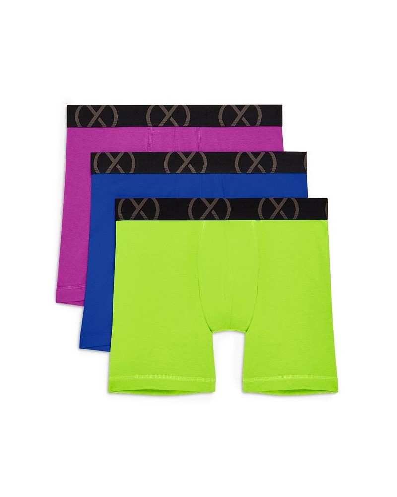 Men's Cotton Stretch 6" Performance Ready Boxer Brief, Pack of 3 PD02 $27.04 Underwear