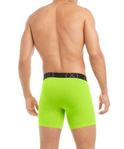 Men's Cotton Stretch 6" Performance Ready Boxer Brief, Pack of 3 PD02 $27.04 Underwear