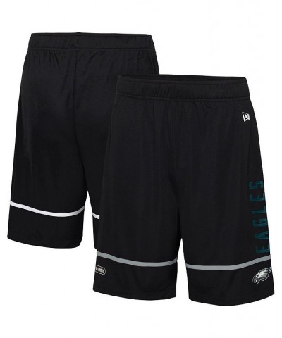 Men's Black Philadelphia Eagles Combine Authentic Rusher Training Shorts $28.59 Shorts