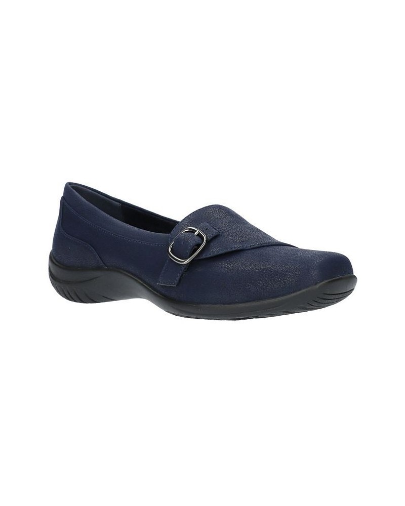 Cinnamon Comfort Slip Ons Navy $28.00 Shoes