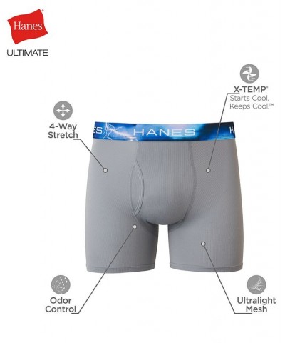 Men's Ultimate 4pk. Sport Boxer Briefs Multi $12.90 Underwear