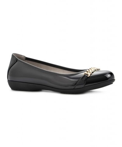 Women's Charmed Ballet Flats PD01 $35.19 Shoes