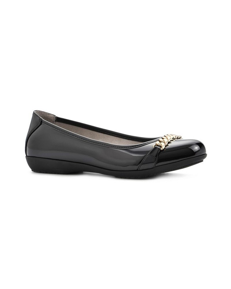 Women's Charmed Ballet Flats PD01 $35.19 Shoes