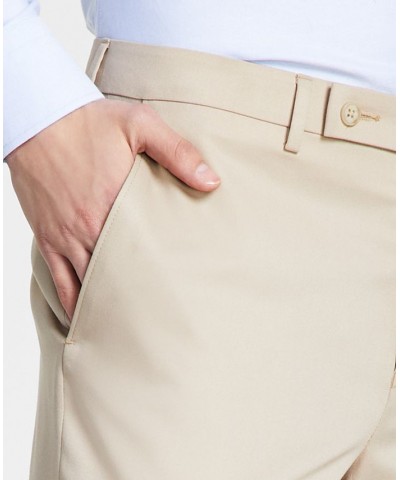 Men's Modern-Fit Solid Dress Pants Tan/Beige $19.24 Pants