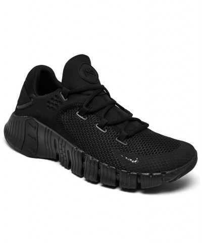 Men's Free Metcon 4 Training Sneakers Black $46.80 Shoes