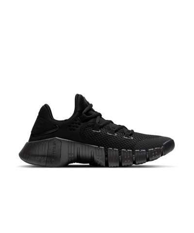 Men's Free Metcon 4 Training Sneakers Black $46.80 Shoes