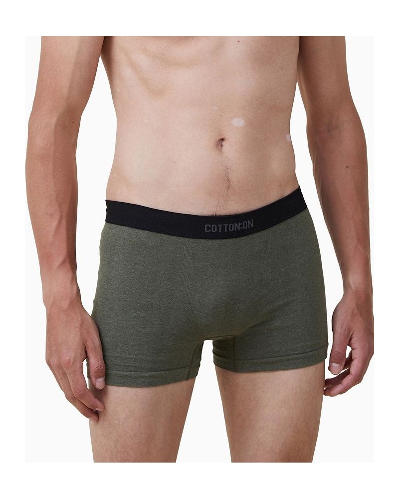 Men's Seamless Trunks Green $10.59 Underwear