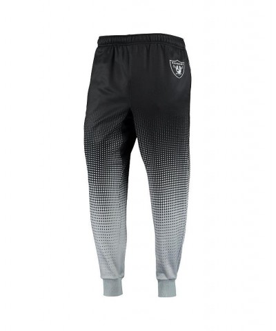 Men's Black Las Vegas Raiders Gradient Jogger Pants $30.38 Pants