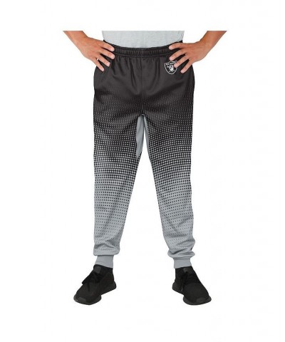 Men's Black Las Vegas Raiders Gradient Jogger Pants $30.38 Pants