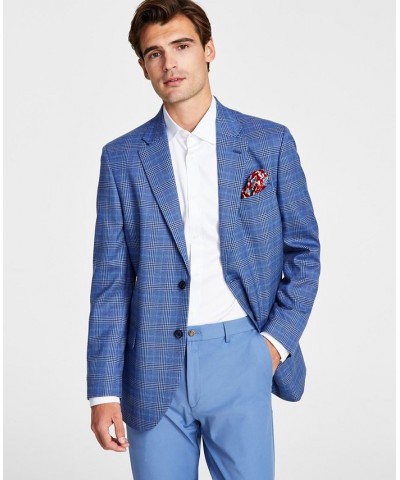 Men's Modern-Fit Plaid Sport Coat PD04 $37.40 Blazers