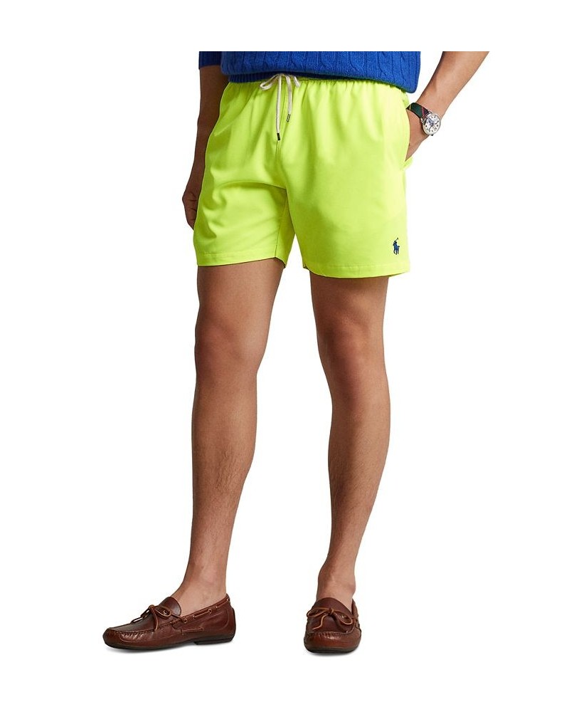 Men's 5-3/4-Inch Traveler Classic Swim Trunks PD01 $43.70 Swimsuits