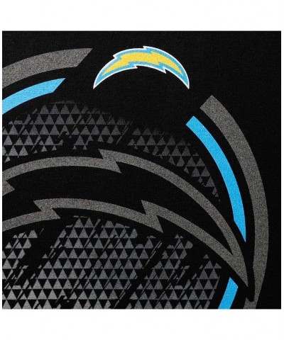 Men's Big and Tall Black Los Angeles Chargers Color Pop T-shirt $18.35 T-Shirts