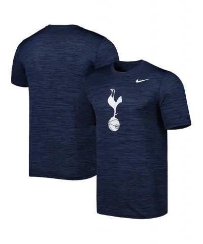 Men's Navy Tottenham Hotspur Primary Logo Velocity Legend Performance T-shirt $26.49 T-Shirts