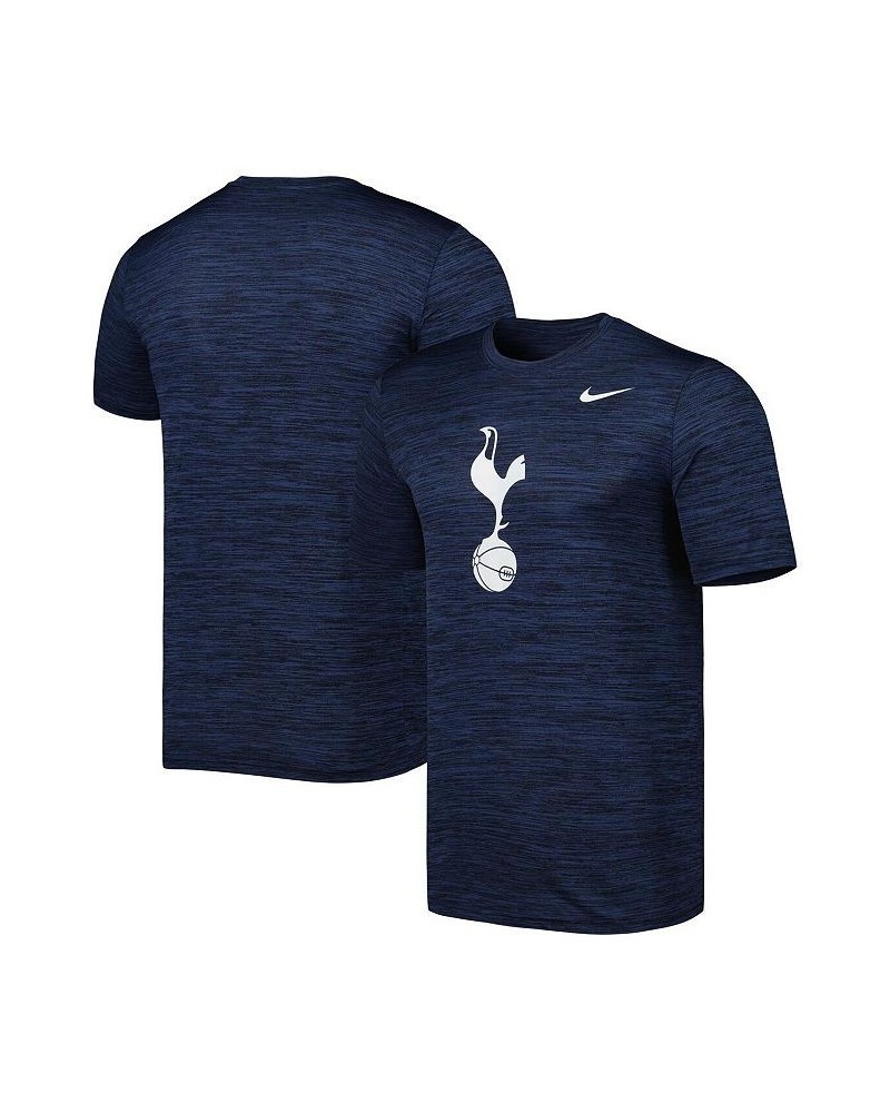 Men's Navy Tottenham Hotspur Primary Logo Velocity Legend Performance T-shirt $26.49 T-Shirts