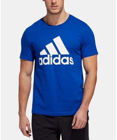 Men's Badge of Sport Logo T-Shirt Collegiate Royal/White $14.21 T-Shirts