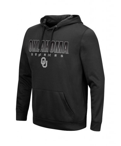 Men's Black Oklahoma Sooners Blackout 3.0 Pullover Hoodie $27.30 Sweatshirt