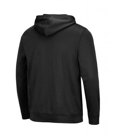 Men's Black Oklahoma Sooners Blackout 3.0 Pullover Hoodie $27.30 Sweatshirt