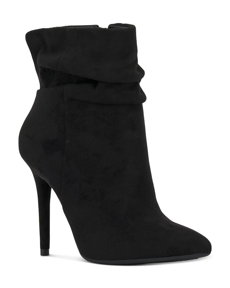 Women's Lerona Pointed-Toe Dress Booties Black $22.78 Shoes