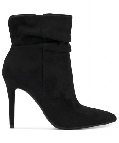 Women's Lerona Pointed-Toe Dress Booties Black $22.78 Shoes