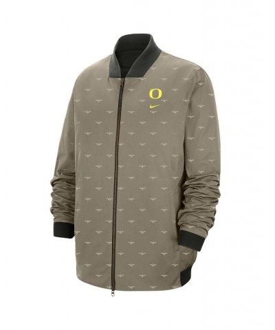 Men's Green Oregon Ducks Fuse Coaches Full-Zip Jacket $111.60 Jackets