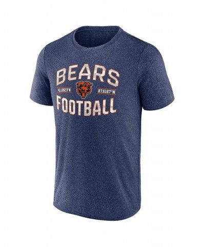 Men's Branded Heathered Navy Chicago Bears Want To Play T-shirt $23.39 T-Shirts