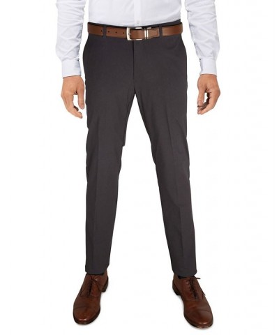 Men's Navy Weave Modern Fit Blazer & TH Flex Stretch Comfort Solid Performance Pants PD04 $42.24 Blazers